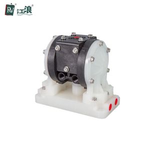 Vacuum Air Double Diaphragm Pump Manual 1/4" Pp Corrosive Liquid Conveying