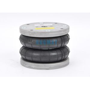 Double Type Convoluted Air Spring Bellow 4XM8 Threaded Hole Industrial Machine