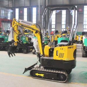 800kg Crawler Mini Digger Excavator Flexible Operation Small Earth Moving