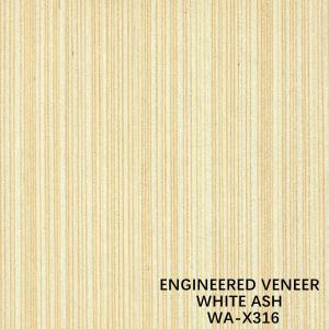 Cheap Fancy Recomposed White Ash Wood Veneer WA-X316 Slice Cut For Interior Doors for sale