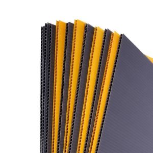 Good Toughness Hollow Core Plastic Sheets 610x920x3mm