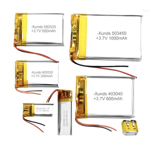 OEM ODM LiFePO4 3.7v Rechargeable 150mah 350mah 750mah 1000mah 1200mah 2000mah Li-ion lithium battery packs