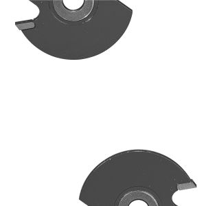 Betop 3 Wing Slot Cutter Router Bits With 7pcs Slotting Cutters