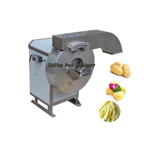1.5KW Vegetable Processing Equipment Potato Chips Cutter French Fries Making