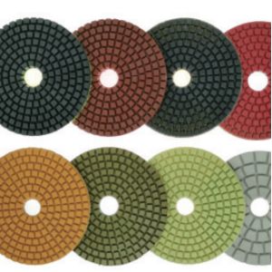 Flexible Diamond Polishing Pads Diamond Grinding Disc For Marble Granite