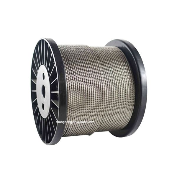 Bright Steel Wire Rope 6x19 6x36 6x41 8x36 6x36 Construction Construction 6x36 Steel Core or Fiber Core Bright