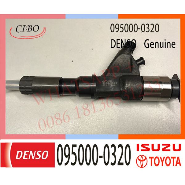 095000-0320 DENSO Fuel Injector 0950000320 095000-0323 095000-0321 095000-0324 For Isuzu 4/6HK1