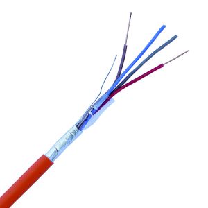 Insulation Material PVC Bare Copper Wire 2 x 1.5 FPLR Type-Power Limited Fire