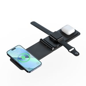 Fast Charging Folding Wireless Charger For IPhone Airpods AppleWatch Fast