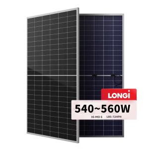 China 108 Cells 550W Monocrystalline Solar Panel for Home Dual Glass Design and Three Diodes on sale