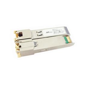 Cheap 100M COPPER SFP MODULE , SFP MODULE RJ45 CISCO GLC-T FTTH NETWORK for sale