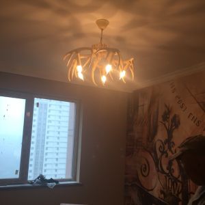 Faux antler ceiling chandelier lights Fixtures (WH-AC-21)