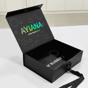 157art Paper 2mm Cardboard Elegant Collapsible Gift Boxes With Magnetic Closure