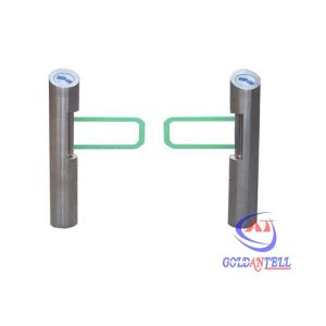 Cheap Supermarket swing barrier gate with LED counting and infrared sensor for sale