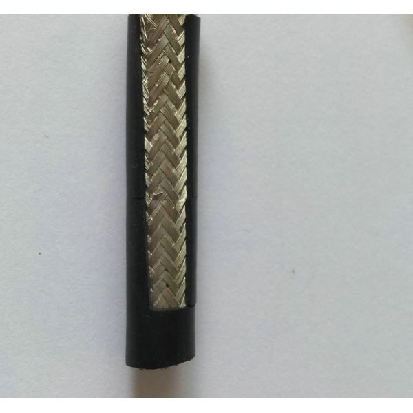 Quality 50 Ohm Cable  RG58 Tinned Copper Wire Braiding Coaxial Cable  Copper Inner Conductor wholesale