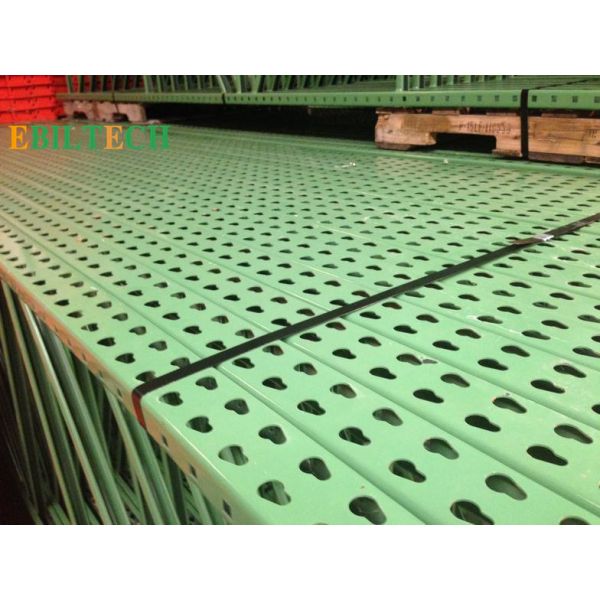 Q235 B Heavy Duty Teardrop Style Pallet Racking 1 Ton - 24 Ton For Warehouse
