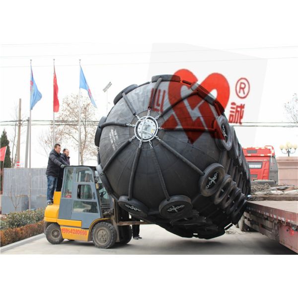 Quality CCS Certificate Pneumatic Marine Fenders Boat Rubber Fender With Tyres wholesale