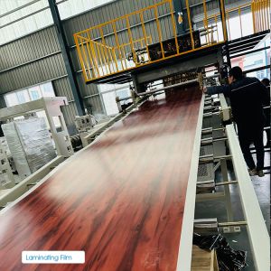 1220*2240mmmm Size PVC Artificial Marble Sheet Making Machine for Perfectly
