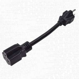 HENG-WELL 10Ft Power Extension Cord Nema 6-20P/6-20R 10Ft for 220/250V 14 Awg