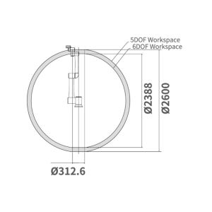 Intelligent Robot Of TM12 Cobot With 12KG Payload 1300MM Robotic Arm For CNC