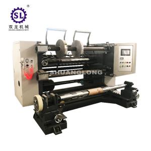 Cheap Two Shaft Rewinding Slitter Rewinder Machine with Automatic Tension Control for sale