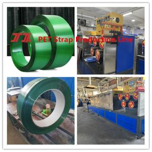 Full 9-32mm Automatic Polyester PET Strap Production Line make high strength PET