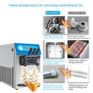 Frozen Yogurt Making Machine Commercial Ice Cream Equipment