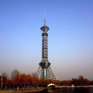 用于通信和电信应用的35m 40m镀锌钢管单极电信塔