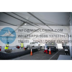 60m Span Large Scale Vaccination Tent For Coronavirus-19 Testing Site