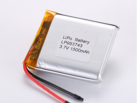Quality LP953743 3.7V 1500MAH li ion battery manufacturers Long-Lasting Lithium Polymer Rechargeable Battery -20°C To 60°C A Grade for Top- Results wholesale