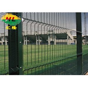 2.5m Welded Mesh Fence Low Carbon Steel Clear View 8 Gauge High Security