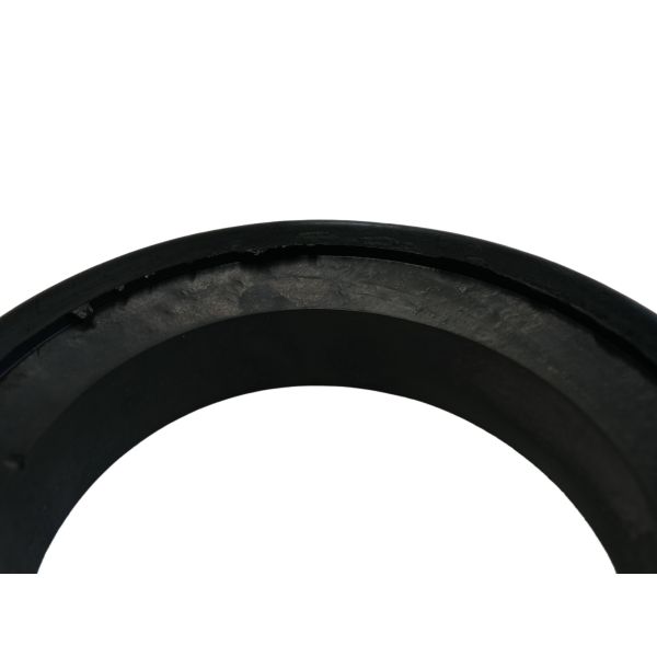 Zoomlion Heavy Industry Compatible Black Rubber Solid Wheels – For Sweeper Trucks, Sanitation Truck Suction Nozzles & Street Sweepers