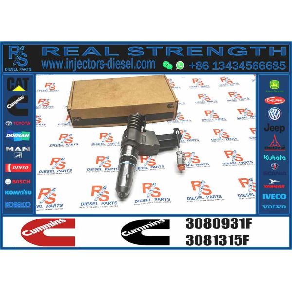 Construction Machinery PartsFuel Injector for N14 Diesel 3080931F 3087558F 4307795 6087807 for CUMMINS Diesel Engine