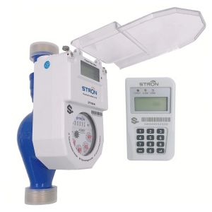 STS Prepaid Water Meter with Wireless Communication RF LoRa 12 Flow Rate and 34