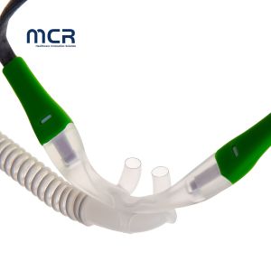 Pvc material High Flow Nasal Cannula Kids With non-woven Belt