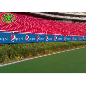 Cheap Epistar Chip Full Color LED Display for Stadium Perimeter 320x160mm 3000Hz 1R1G1B for sale