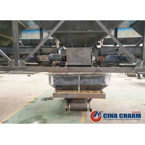 High Precision Concrete Batching Machine With 2885mm Charging Height