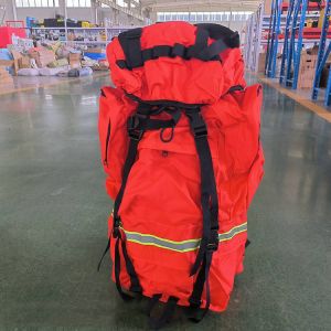 Large-Capacity Flame Retardant Outdoor Backpack with Polyester Material for
