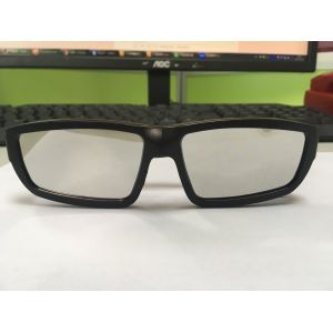 Black Silver Color Solar Viewing Glasses , Anti Scratch Sun Viewing Glasses