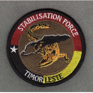 Round laser cut custom embroidery patches with polybag package