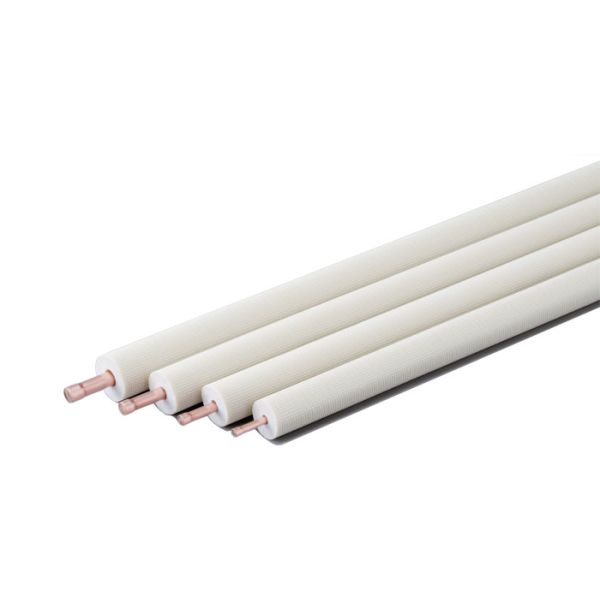 Custom Make Straight Copper Pipe , Thermal Insulated Air Conditioner Copper