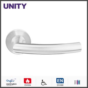 SS304/316 stainless steel door handle sets with custom finishes