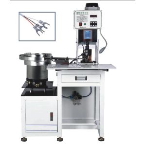 RS-2TS Loose Terminal Crimping Machine With Vibration Feeder Bowl