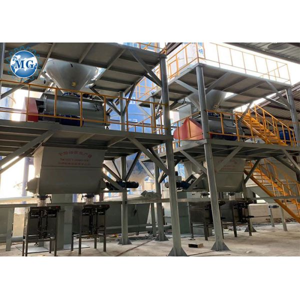 Quality 30T/H Automatic Feeding Dry Mortar Mixing Machine For Tile Adhesive Making wholesale