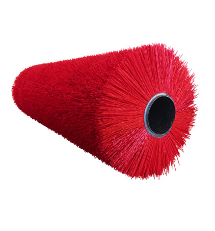 Galvanized Spring Nylon Abrasive Mechanical Broom Sweeper Brush