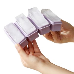 New custom Multipurpose large rectangle Silicone Ice Cube Tray