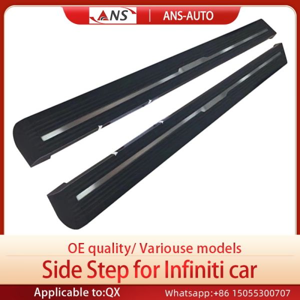 Quality INFINIT QX Carbon Steel Vehicle Running Board Side Step Corrosion Resistant wholesale