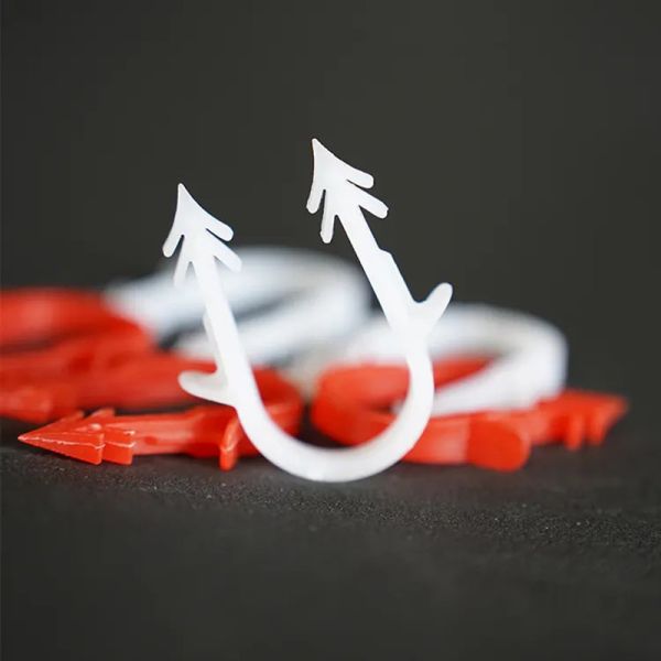 Quality Durable White Underfloor Heating Pipe Clips For Securely Mounting Pipes On Various Surfaces wholesale