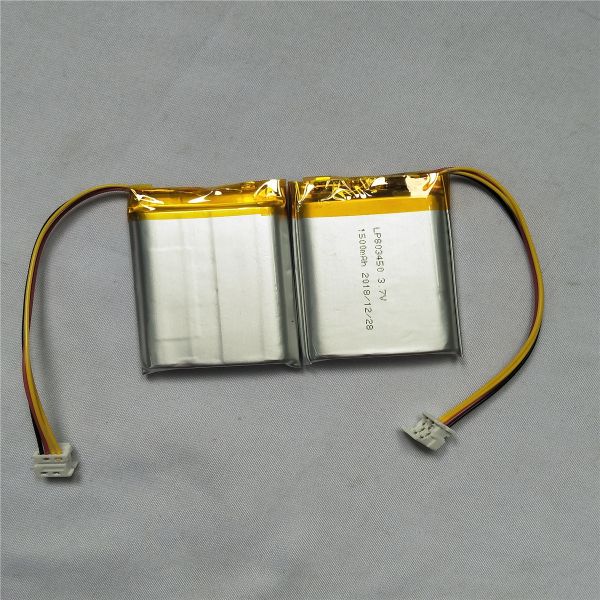 Quality LP803450 3.7V 1500mAh Cell PCB Protection Lithium Polymer Battery with Safety Features Over Discharge Protection wholesale