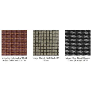 Cabinet Grill Cloth Brown/Black Basket Weave, 59" Width grill cloth fabric DIY
